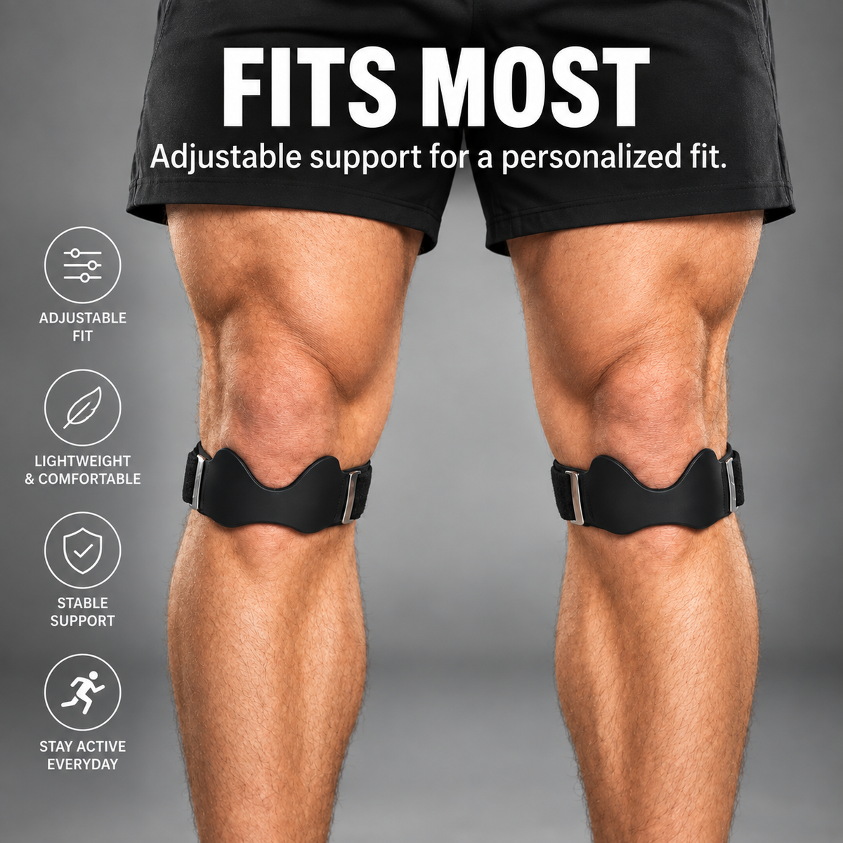 bScora KneeGood™ Knee Support Strap