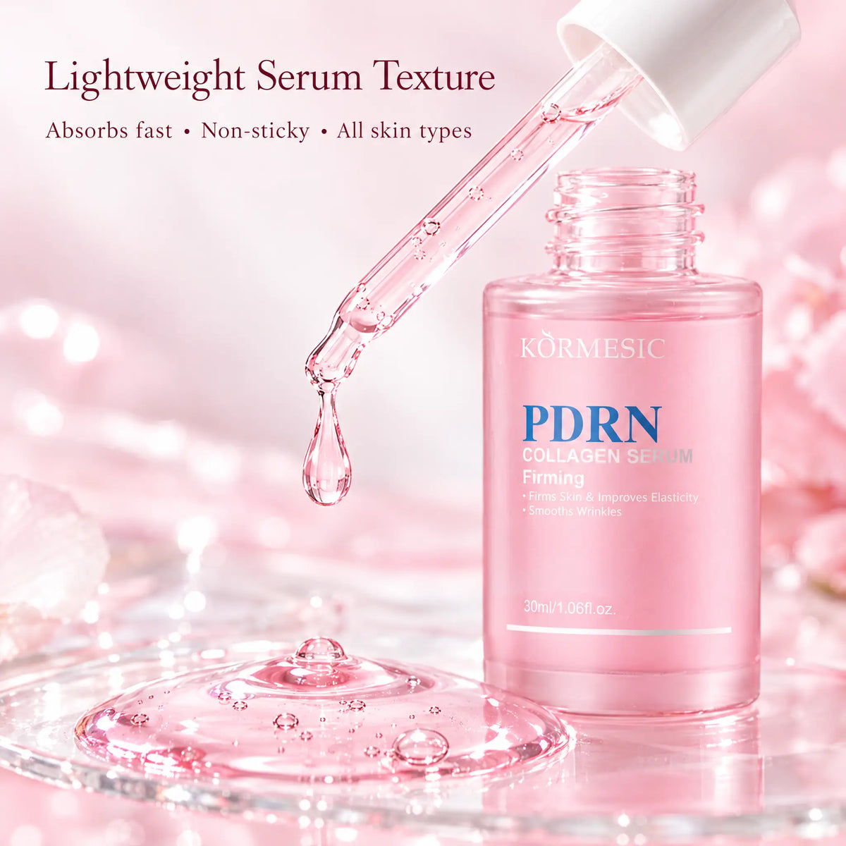 bScora PDRN Collagen Essence serum texture