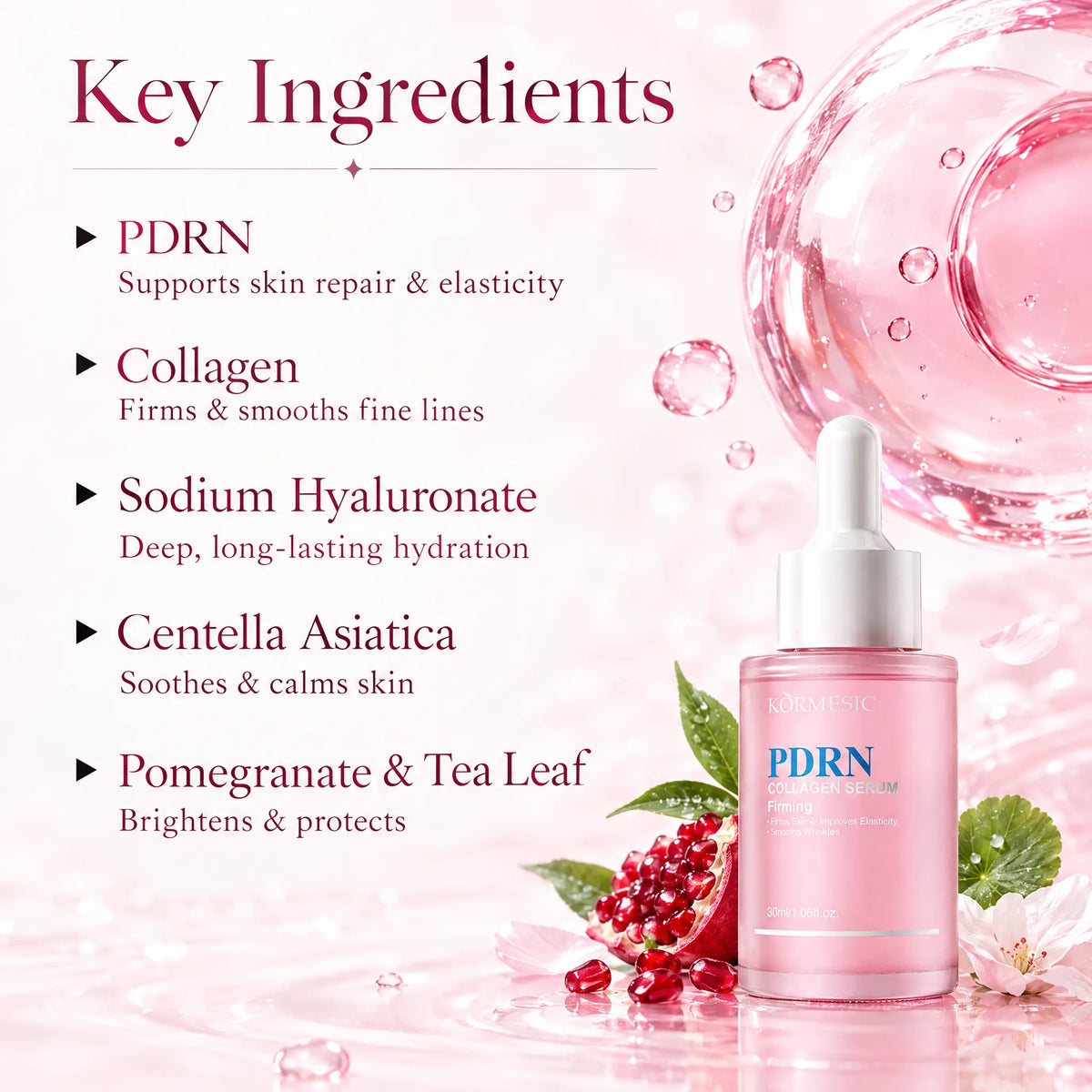 bScora PDRN Collagen Essence anti-wrinkle serum