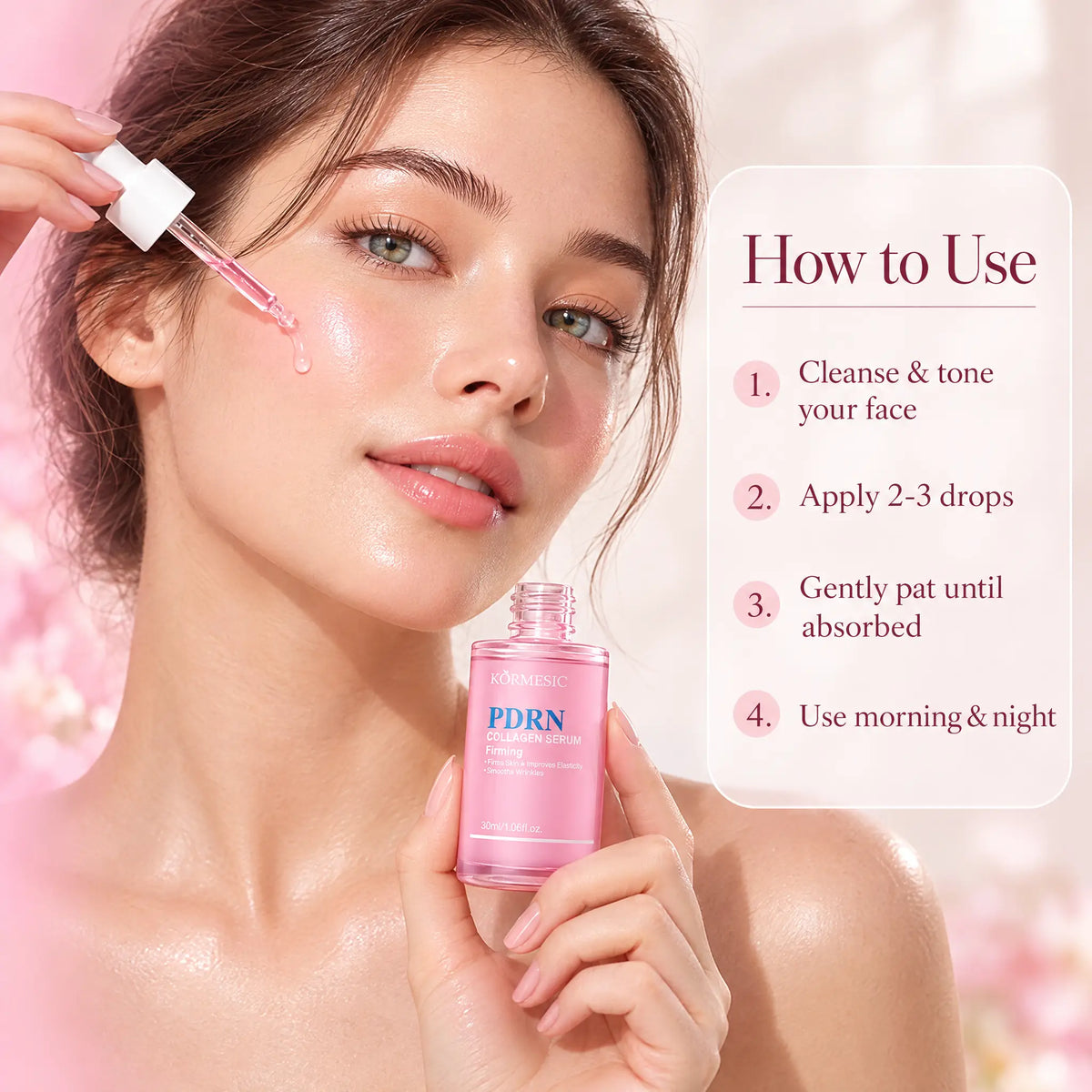 bScora PDRN Collagen Essence how to use