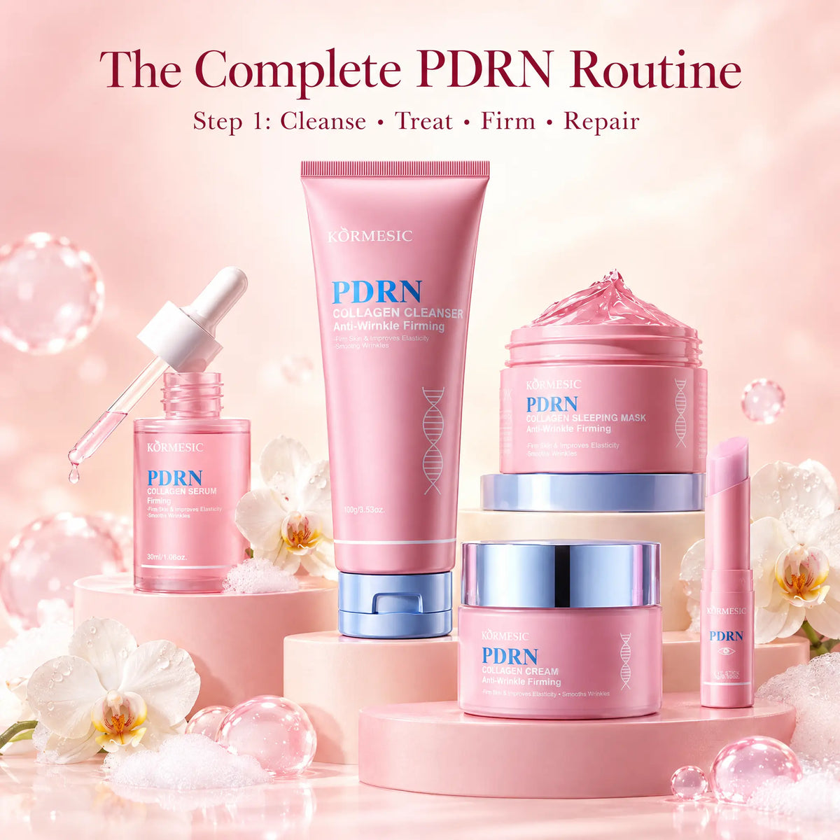 bScora PDRN Collagen Cleansing Milk K-beauty skincare